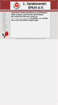 Mobile Screenshot of erster-karateverein-erfurt.de